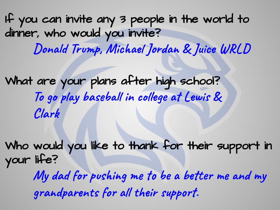 #SeniorSpotlight 6'4" Senior Forward, #30, Trey Hemminghaus <a href="/HemminghausTrey/">Trey Hemminghaus</a>