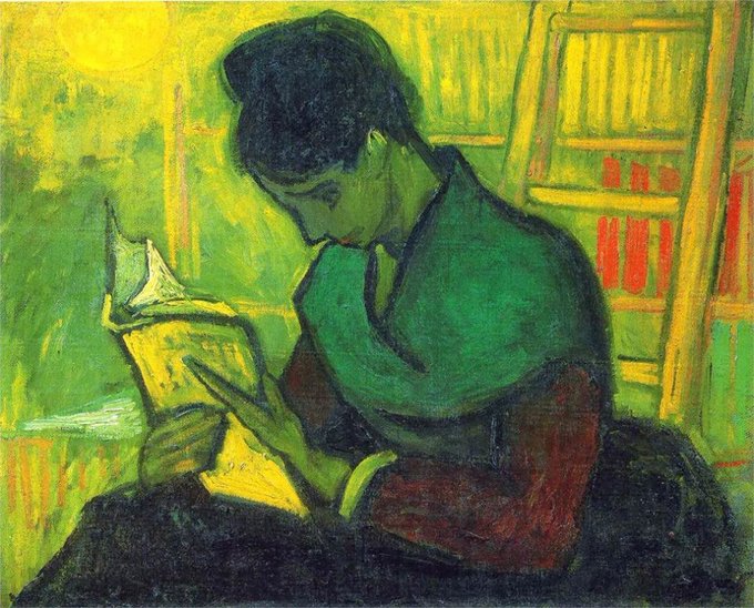 Vincent van Gogh, The Novel Reader, 1888