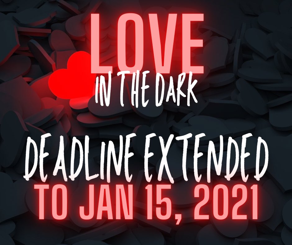 TweetsWpc's tweet image. We are extending the deadline for Love in the Dark until midnight EST on January 15th, 2021! This will also push the Move Heaven, Raise Hell deadline to February 15th, 2021. Please see our website for more details! wpcindiepress.com
