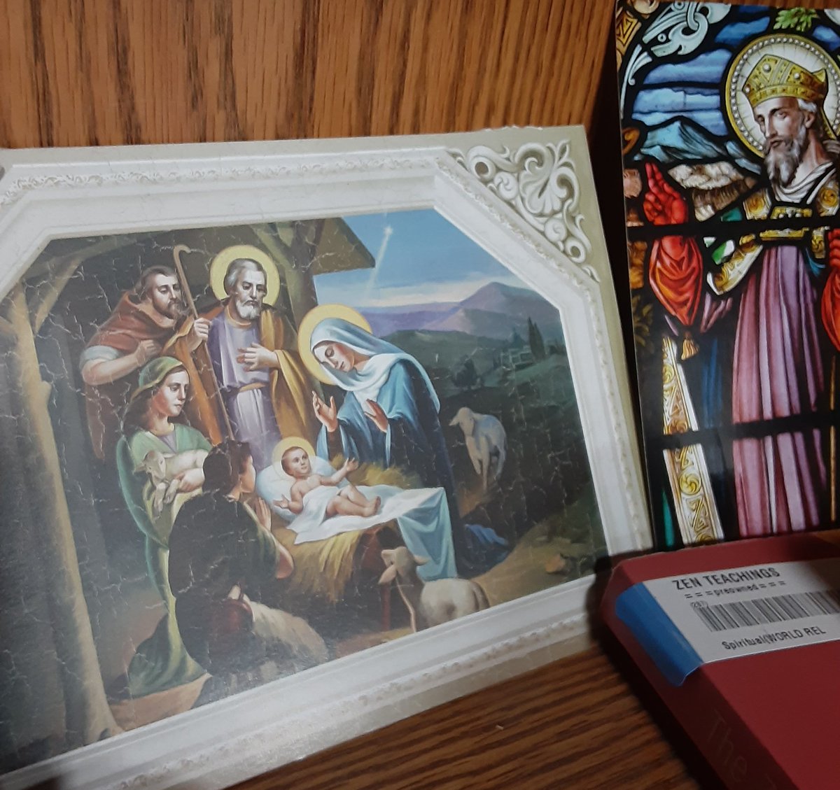 Weekly update on the Jesus corner at work.....