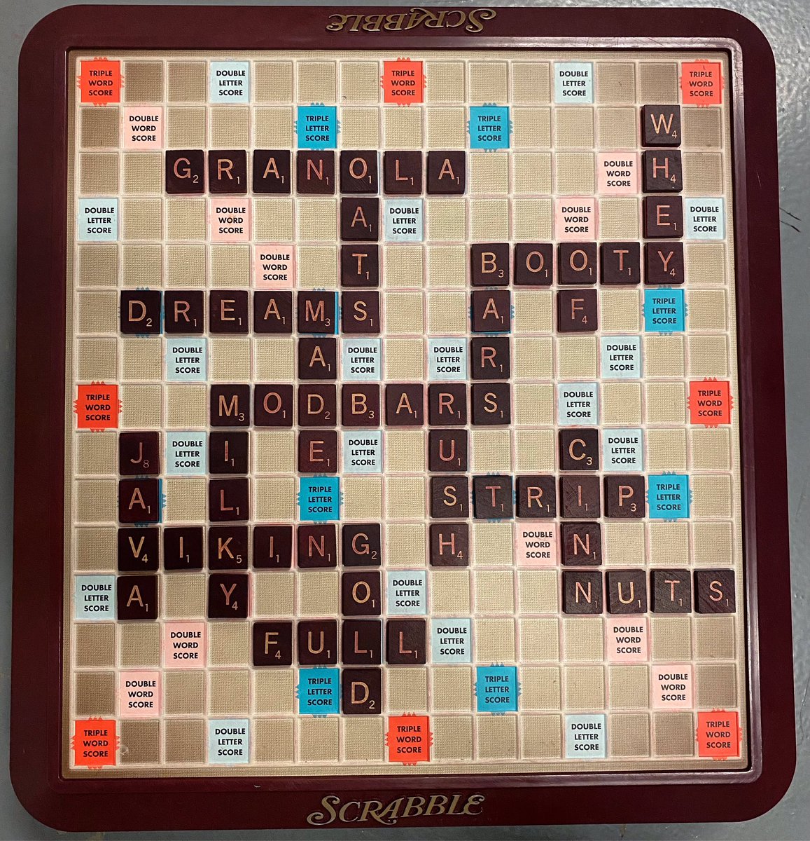 modbars's tweet image. Only 20 points for “booty”??!