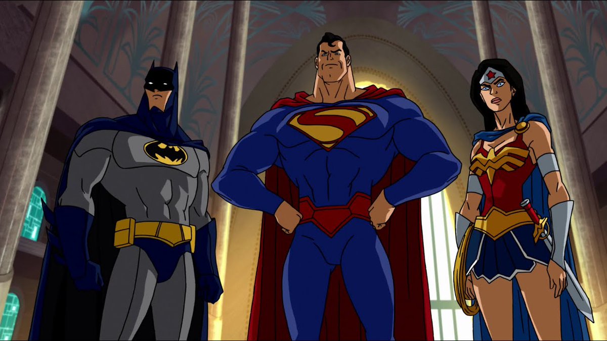 "JLA Adventures: Trapped in Time" (2014) is nothing remarkable, just 55 minutes of well-animated PG superhero action. Decent disposable entertainment for children, but adults will find it gratingly simplistic.