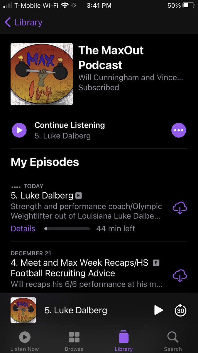 ICYMI: Honestly have no clue how, but ”The MaxOut Podcast” is still going strong!! 5 episodes in and we’ve got a little something for everyone!! Available on Spotify and Apple Podcasts!! <a href="/vinwagner33/">Vincent Wagner</a> #podcast #weightlifting #football #fitness