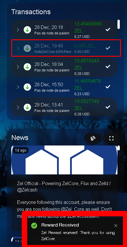 ScredClub's tweet photo. @Zel_Core
Thank you but my $ZEL mining is way more profitable than this reward 😂as thin as my mining power is xD
Therefore I'm using #d2FA for a year already.
Nice project! https://t.co/ex0TRIaSBd