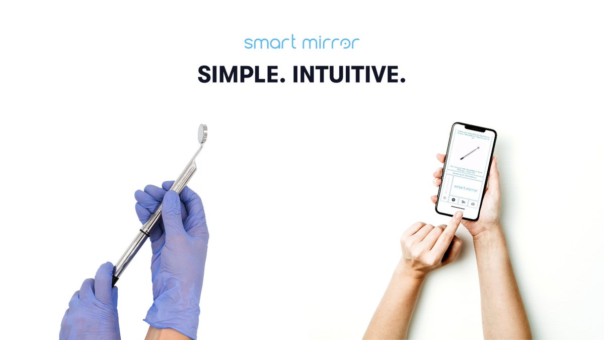 With Android and Apple apps, #SmartMirror features intuitive, easy-to-use, plug-and-play technology.  Want to learn more? 👉smartmirror.dental

#apple #intuitive #PlugAndPlay #technology #SmartDentistry #FutureOfDentistry