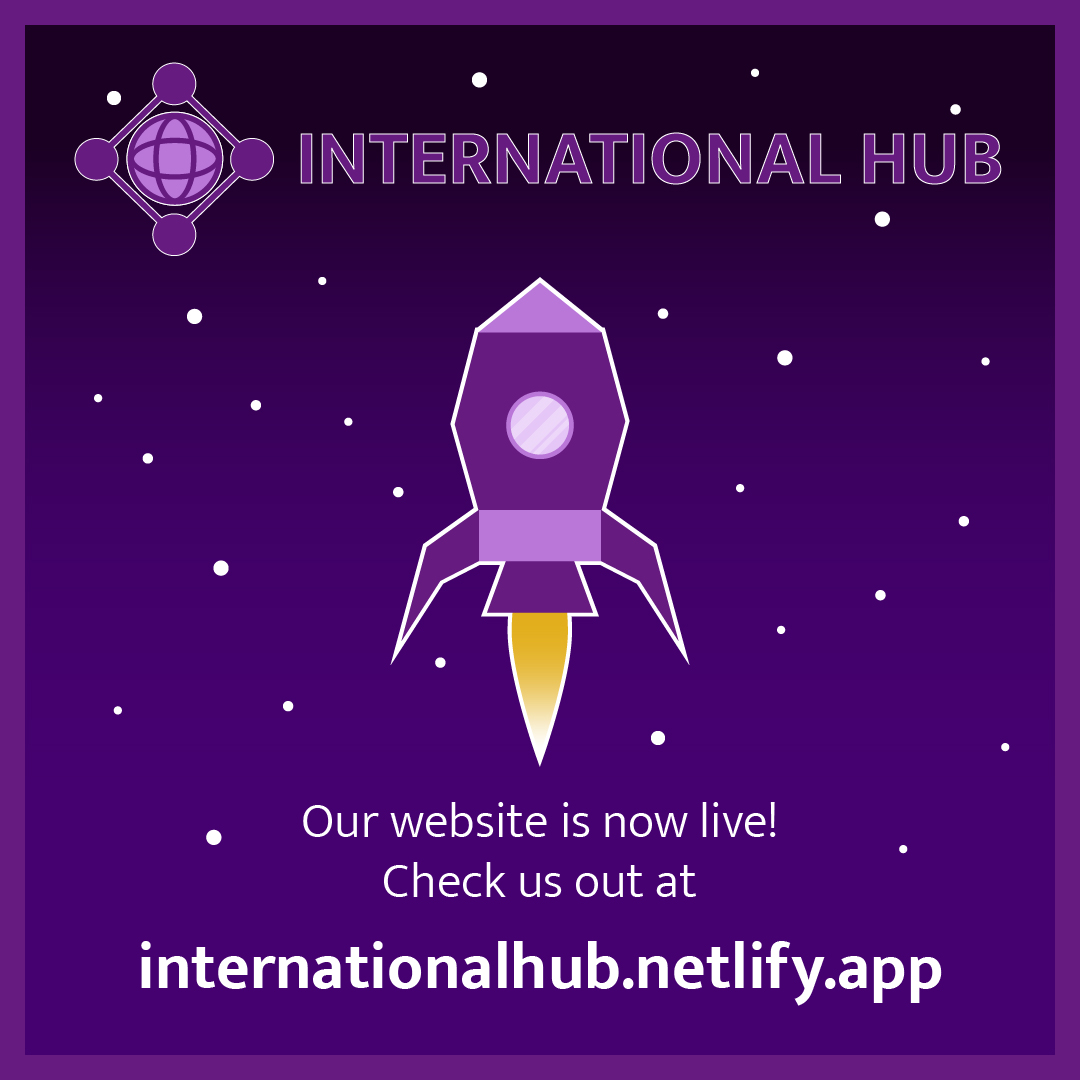 d_Mep's tweet photo. International Hub is an initiative that myself and Jacqueline Chung have been building to help students and early-career professionals in Canada and internationally achieve their dream career. Feel free to check us out: https://t.co/JsVE5RErmU. https://t.co/H2twqBbJUz