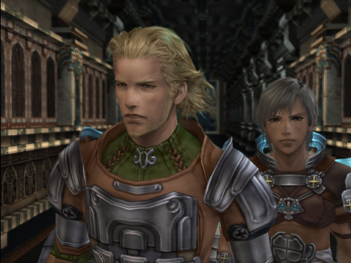 This is what Final Fantasy XII could offer on the PS2 in terms of facial animation, texture work and art design in comparison.