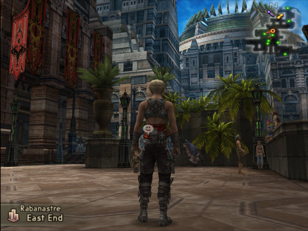 This is what Final Fantasy XII could offer on the PS2 in terms of facial animation, texture work and art design in comparison.
