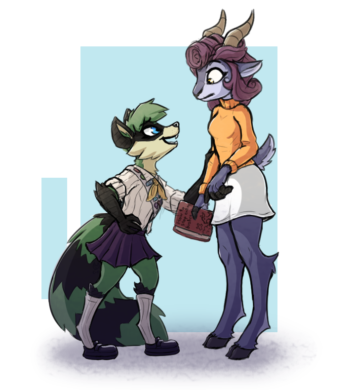 CatFr0g's tweet image. My excuse for making this sketch? i wanted to draw Absa but tall.
#RivalsofAether #LoversofAether