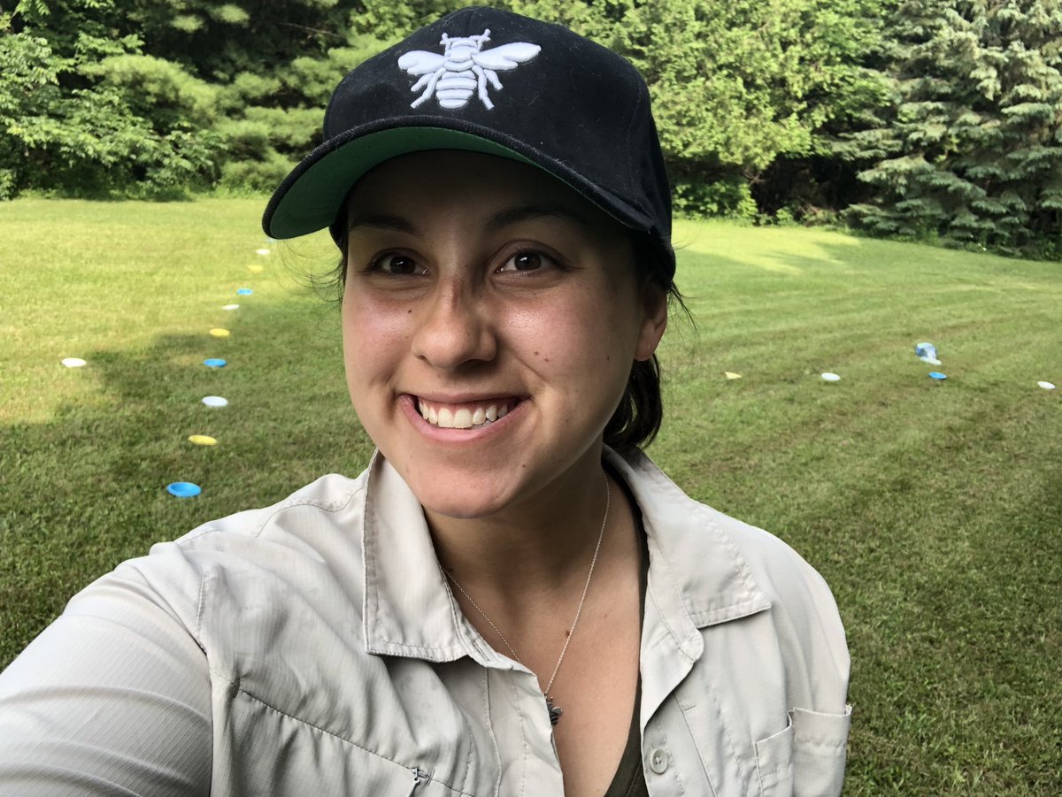 CongratsDr  @AlanaPindar on securing  @WestonFamilyFdn funding for your important work monitoring wild  #pollinators populations in the Maritimes, &  @HandlerOfBees oning awarded scholarships from both  @NSERC_CRSNG & OGS for your work on cavity nesting  #bees with  #BeesAtSchools