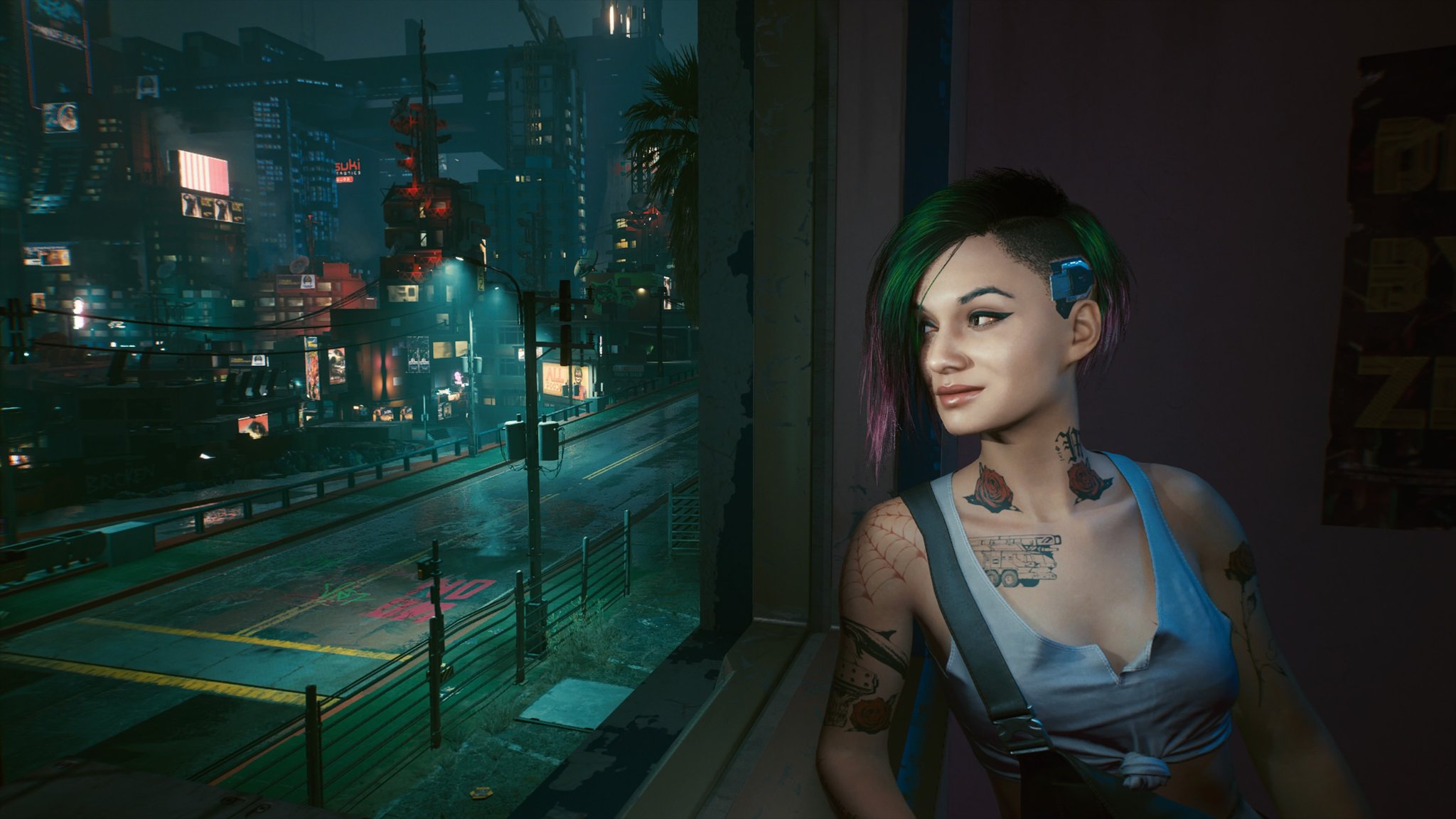 Cyberpunk 2077 Джуди Гагарина