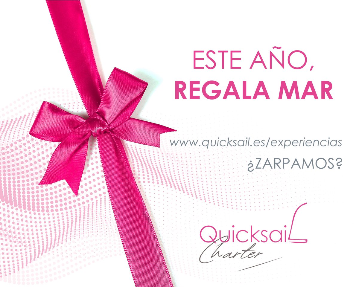 Regalar #experiencias es regalar momentos de #felicidad. Este año, regala #mar. #regalosoriginales #valencia #planes #quehacer #ideaspararegalar #ideas #barco quicksail.es