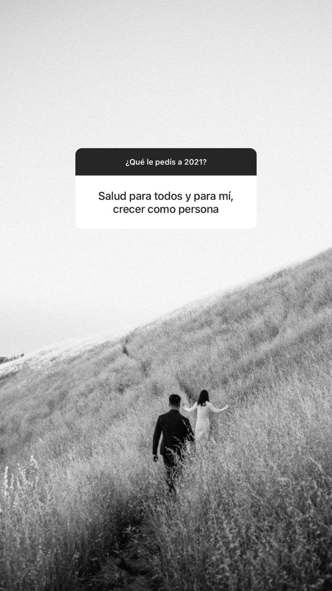 2021, no pedimos mucho... ❤️