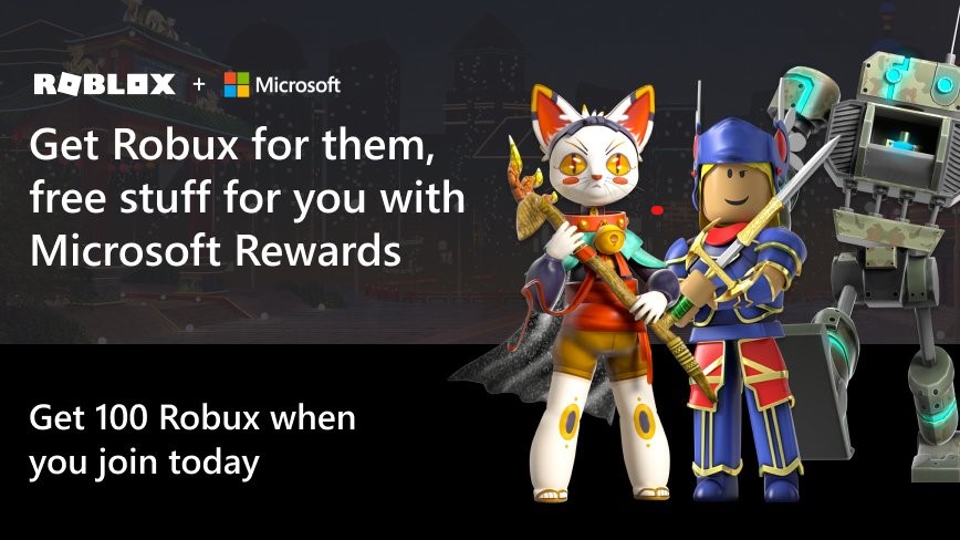 Bing on X: Earning Robux with Microsoft Rewards is easy, simple