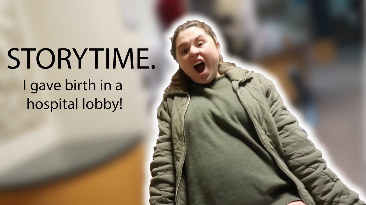 NEW VIDEO! STORY TIME I HAD MY BABY IN THE HOSPITAL LOBBY *real footage* youtu.be/FaqQ-DadgVw via <a href="/YouTube/">YouTube</a>