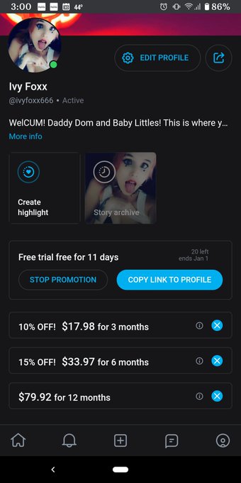 New year's deal cum check them outhttps://onlyfans.com/ivyfoxx666 https://t.co/SgyklumZZF<a href="/tag/porn"class="tags"><span>#porn</span></a><a href="/tag/sexi"class="tags"><span>#sexi</span></a>