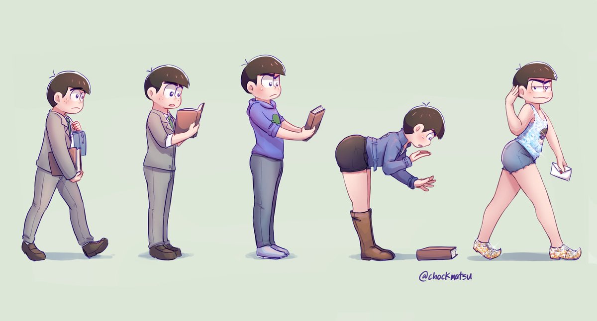 chockmatsu's tweet image. now i'm not saying karamatsu is a himbo...