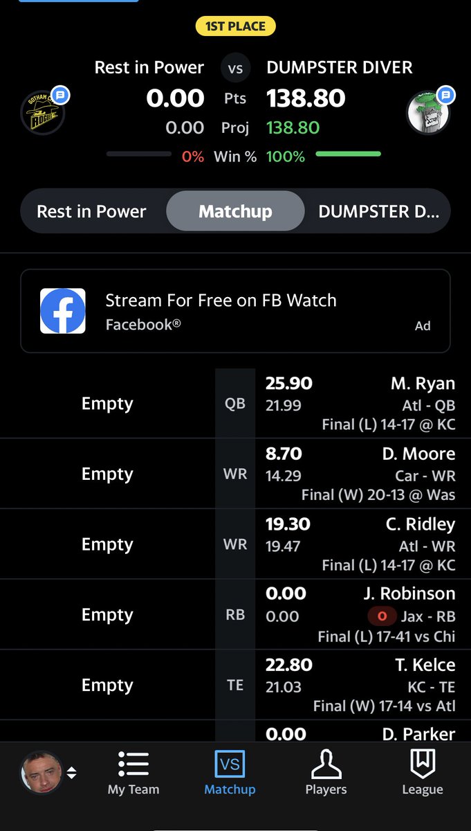 TillThiccle's tweet image. My uncle passed in October. He was the all time commissioner for the 10 plus years I’ve been playing. He somehow made it to the championship and the other guy did this. You go out a champ, love you Chuck