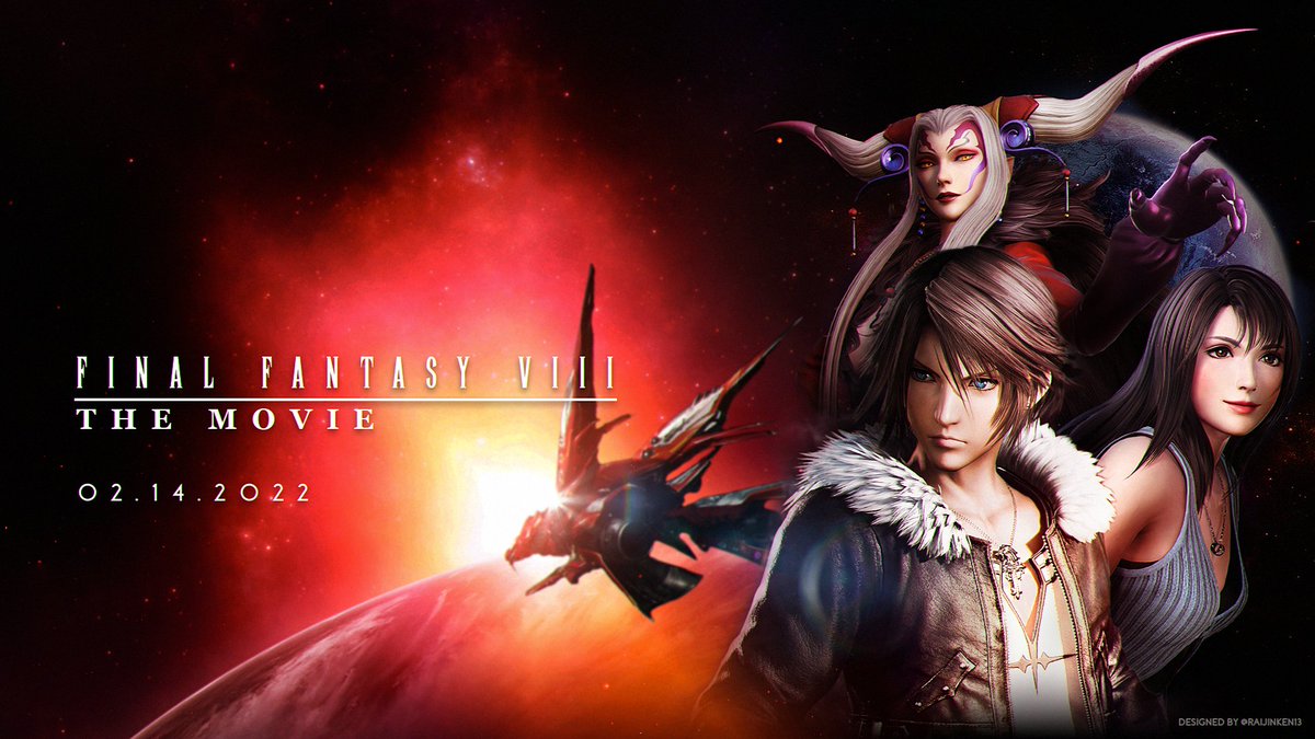 Raijinken On Twitter If Final Fantasy Viii Got A Movie Finalfantasyviii Finalfantasy Finalfantasy8 Ffviii Ff8 Squall Rinoa Ultimecia Https T Co 0a5ijyl2lp