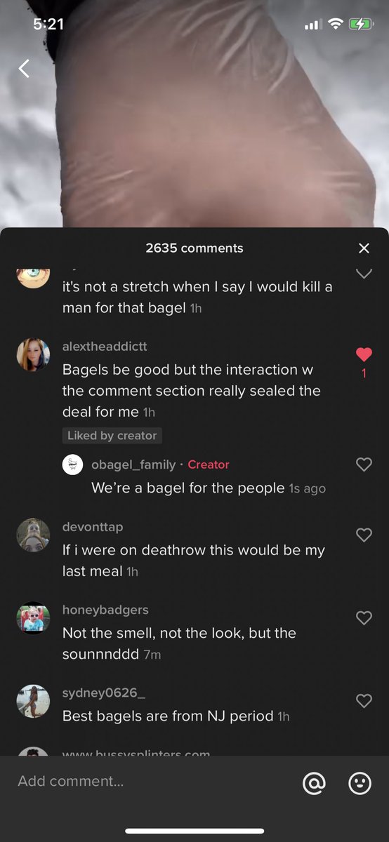 2. Community is  Have fun with your audience & ENGAGE. Brands responding and having a personality on Tiktok (or any platform) is a surprise to some because they don’t expect it. The amount of comments about us responding and our responses made up a big part of the comments.