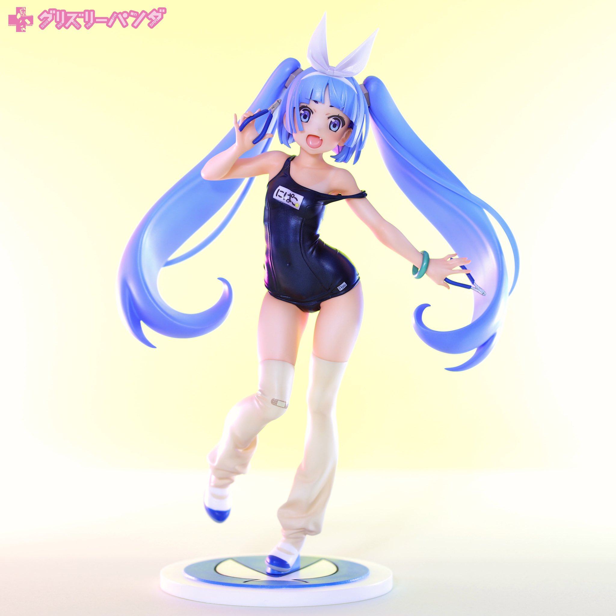 グリズリーパンダ　NIPAKO ニパ子　ガレージキット　レジンキャストフィギュア グリズリーパンダ NIPAKO ニパ子 ガレージキット レジンキャスト