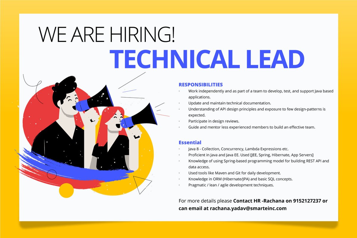 smarteinc's tweet image. If you are a software ninja and you know how data can be organized to solve real-life business problems, we might have a role for you at SMARTe!

#TechnicalLead #SoftwareLead #Software #Technology #Hiring #HiringNow