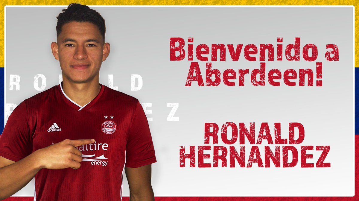 Particularmente me sorprendió el fichaje de Ronald por el Aberdeen, si bien era un avance pequeño, ya que salía del fútbol noruego, pero él tenía como aspirar a algo un poco importante, ya que había tenido buenas actuaciones con la  @SeleVinotinto que le daban un mejor perfil