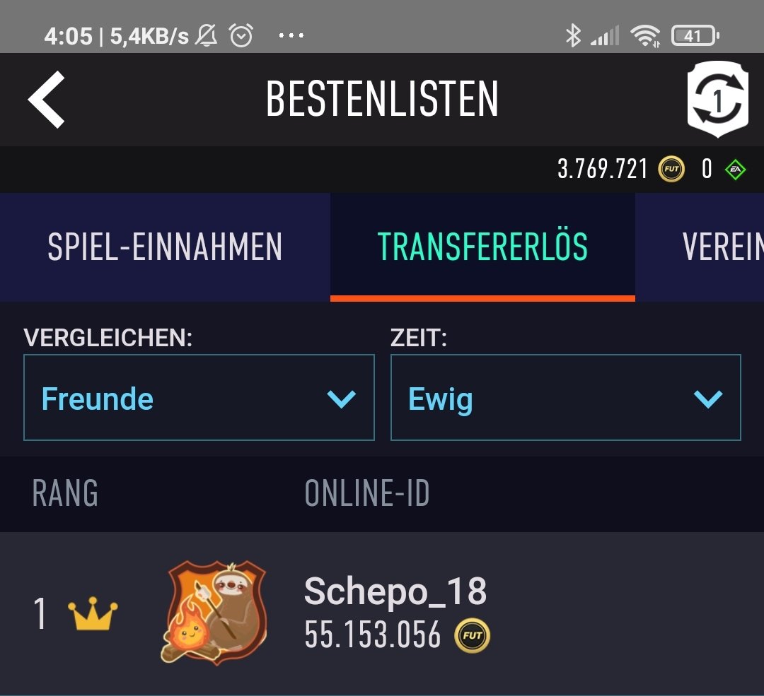 LLieschen's tweet photo. @Psemy_FUT Endlich in den top 100 https://t.co/2b8s5inPZj