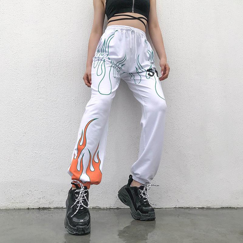 Womens Flaming Fire Pants 
Buy here l.outfy.com/8Tipk