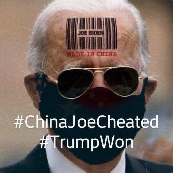 SidneyPowell1's tweet photo. #China &amp; #Iran have been buying, blackmailing, threatening &amp; now stealing #US through rigged election. 
#WeThePeople cannot accept a #rigged #election or we’re #Venezuela &amp; there will never be a valid election again
Hundreds of thousands of fake #Biden ballots trucked
#Kraken https://t.co/nhB786OaKb
