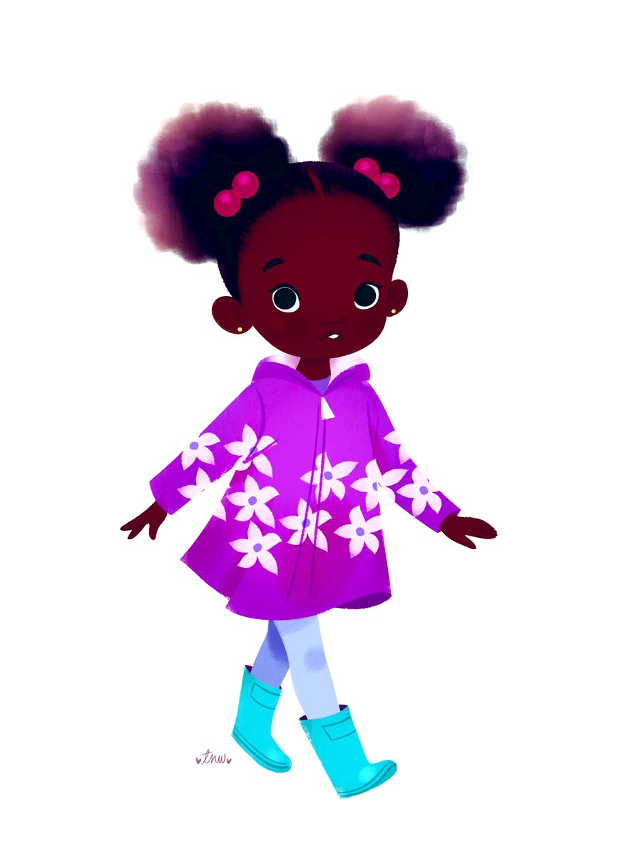 someday i will animate a film about a little Black girl and her dog 🥰 🐾  #blackstoriesmatter
