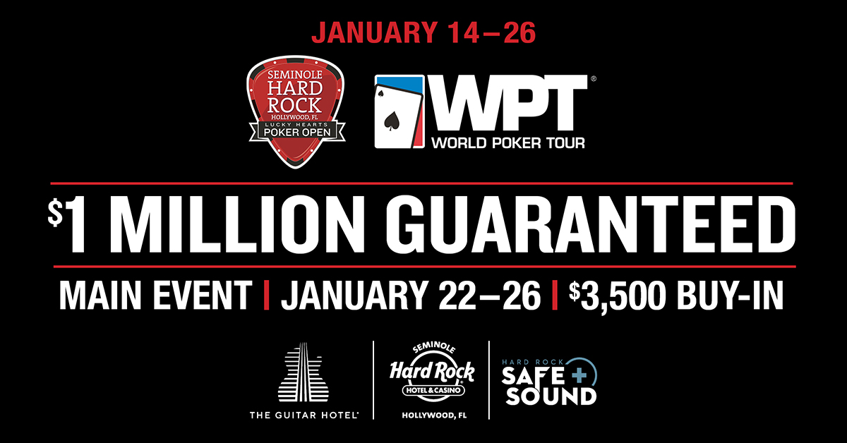 Seminole hard rock lucky hearts poker open 2021 results Seminole hard rock lucky hearts poker open 2021 results