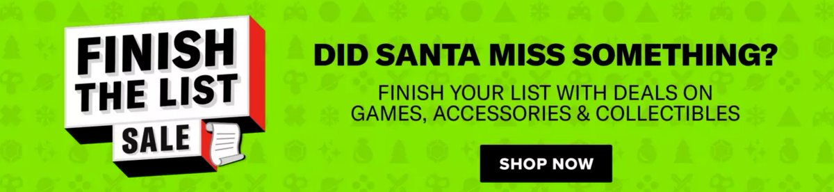SupplyNinja's tweet photo. [Games] Gamestop is having a HUGE After Christmas sale of up to $30 off of all new game titles. 

Good time to grab a few games youve been wanting to pick up! 

Link: https://t.co/QMoHQs43IN

#gamestop #gamestopsale #gamestopdrop #videogames #gamesonsale #afterchristmassale https://t.co/AmmGSDpYXd