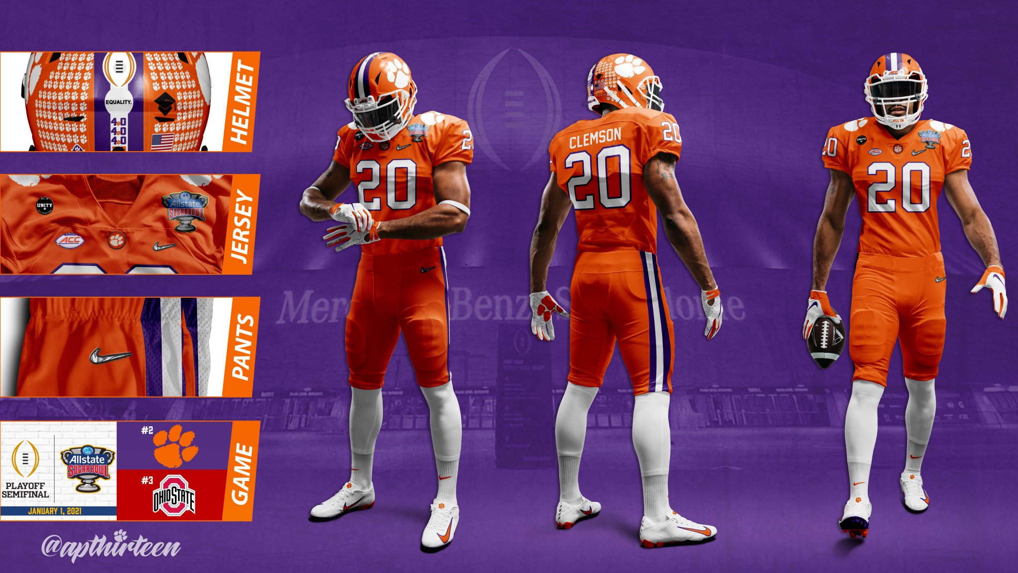 Clemson diamond quest jersey sale