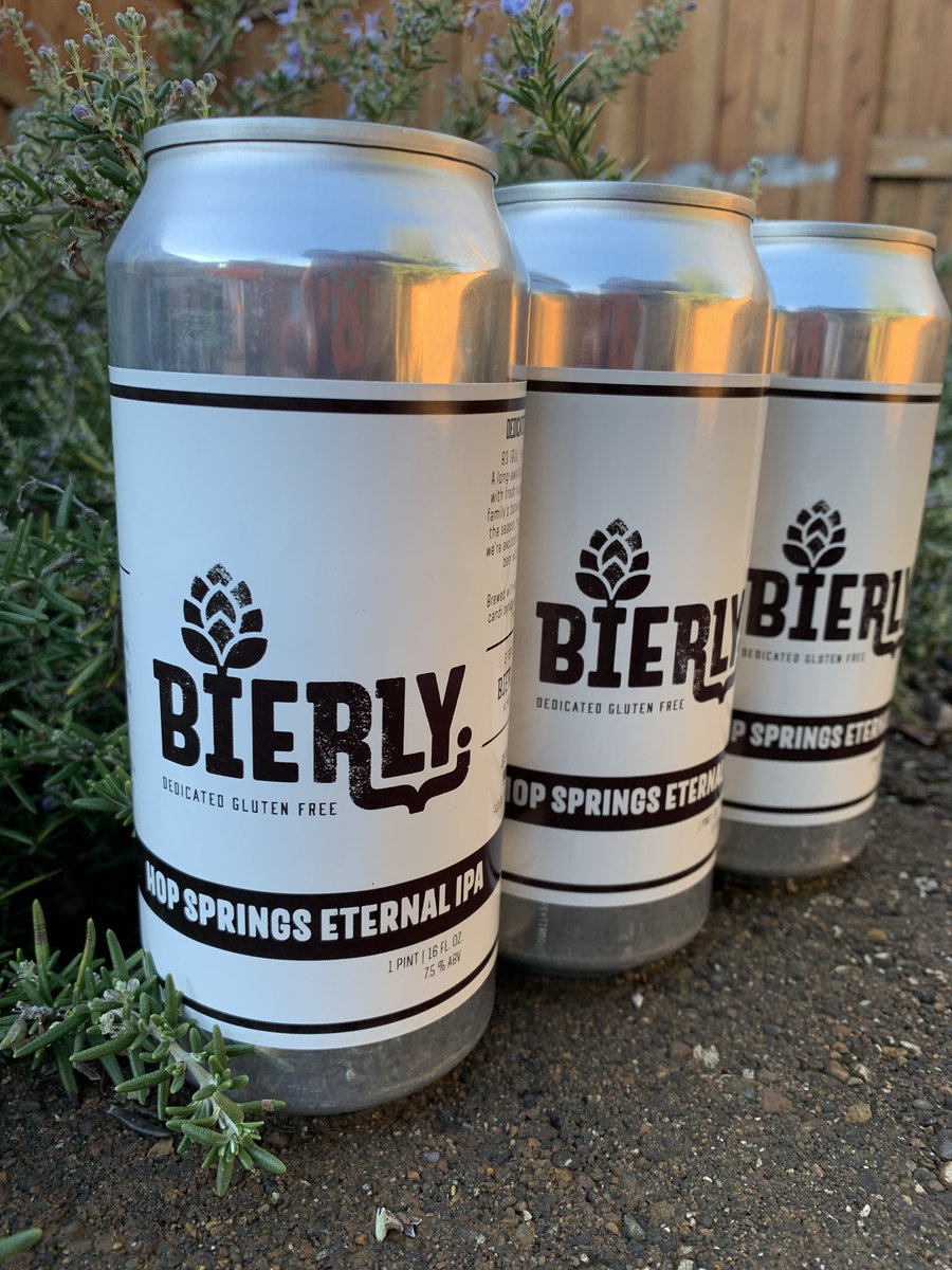 New beer alert! Pick up Hop Springs Eternal IPA from our tasting room, or get it delivered anywhere in the Willamette Valley!