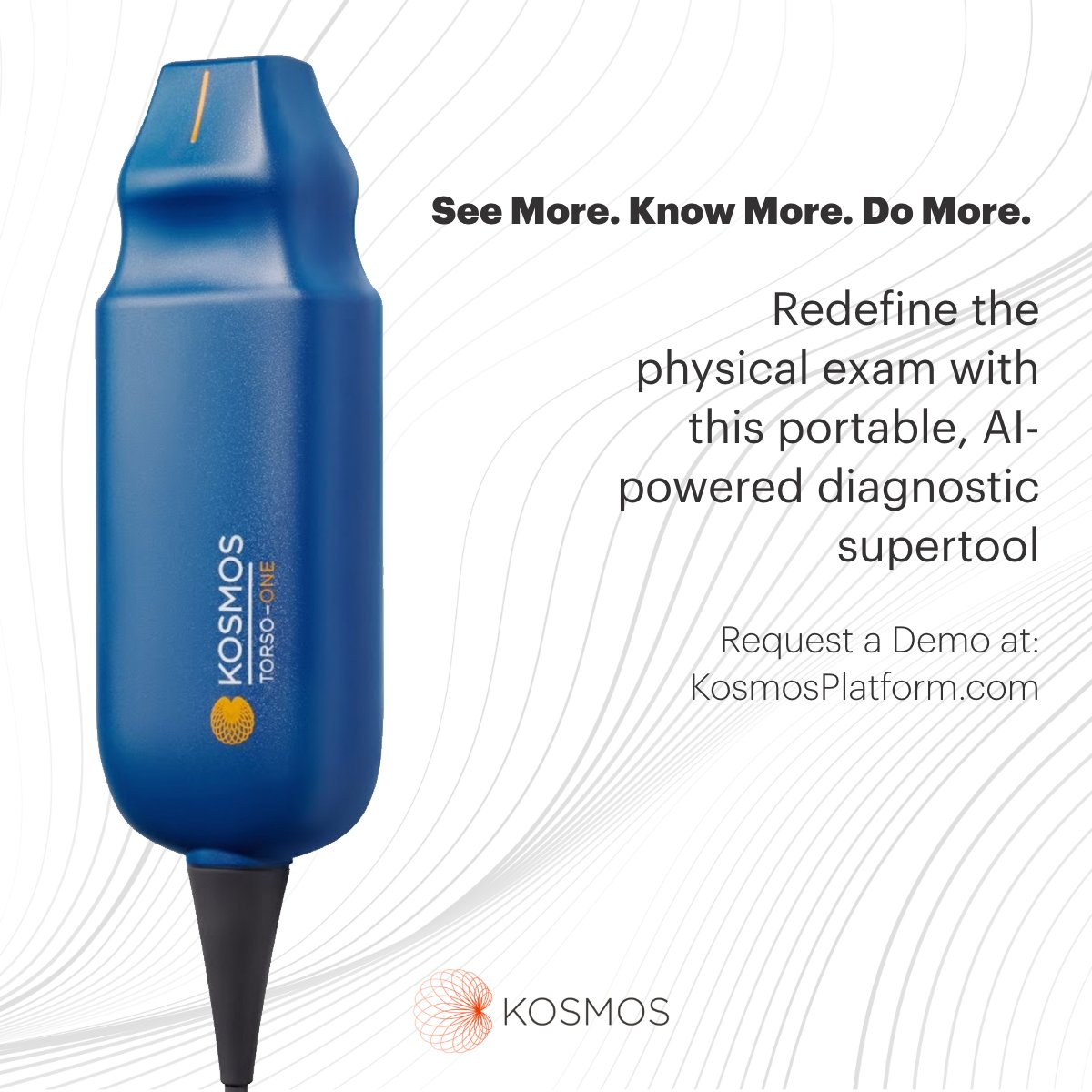 EchoNous_Inc's tweet photo. Introducing Torso-One. The same high-resolution ultrasound as Torso, with a smaller footprint for fitting into smaller intercostal spaces.

Learn More: https://t.co/qetkN7kXd0 https://t.co/l7xBDNFO9y