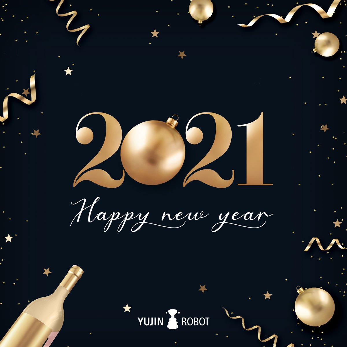 RobotYujin's tweet image. Happy new year to all! May every wish of yours get fulfilled in the upcoming year.
#YujinRobot #NewYear #Happyholiday
