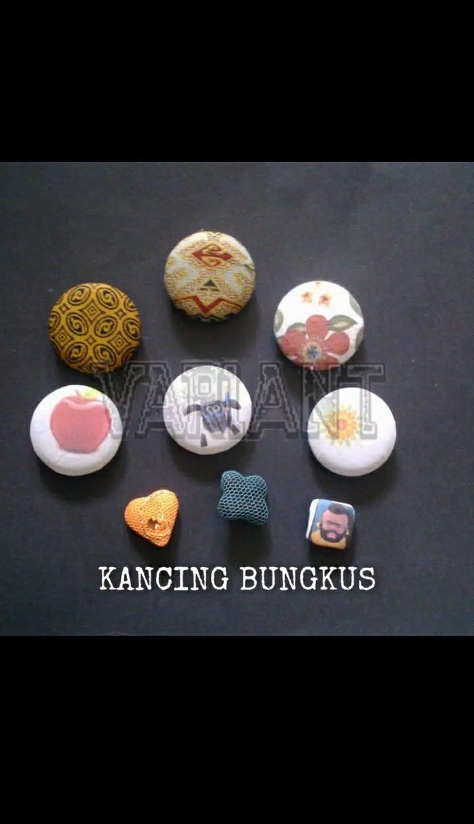 tokovariant's tweet image. #FabricCoveredButtons #KancingBungkusKain #HandmadeButtons #KancingBajuWanita 

shopee.co.id/product/134204…

Beli JASA BIKIN KANCING BUNGKUS KAIN FABRIC COVERED BUTTONS 18L 22L 24L 28L 
tokopedia.link/bytOdTv6Acb di toko variant Rp600 di Tokopedia dengan Bebas Ongkir, Sekarang!