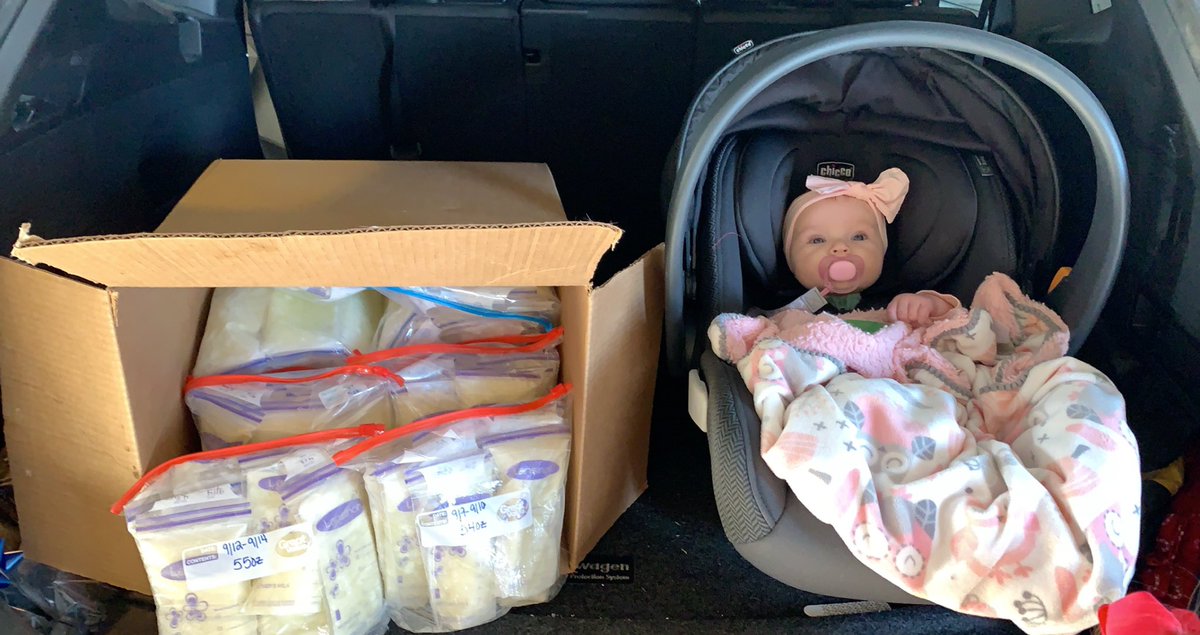 alliaulwes's tweet photo. Too sweet not to share, little Lay parted way with 540 ounces of milk to a baby who was in the NICU 🥰🍼 https://t.co/ArFn7u9W6K