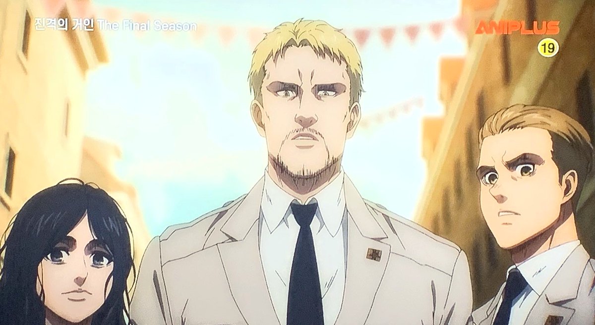 【진격의 거인 The Final Season 본방사수 이벤트 - 4회차】 다음주는 대망의 레벨리오 전투.. 얼마나 대단한 전투 씬을 보여줄지 기대됩니다!😆 #진격의...