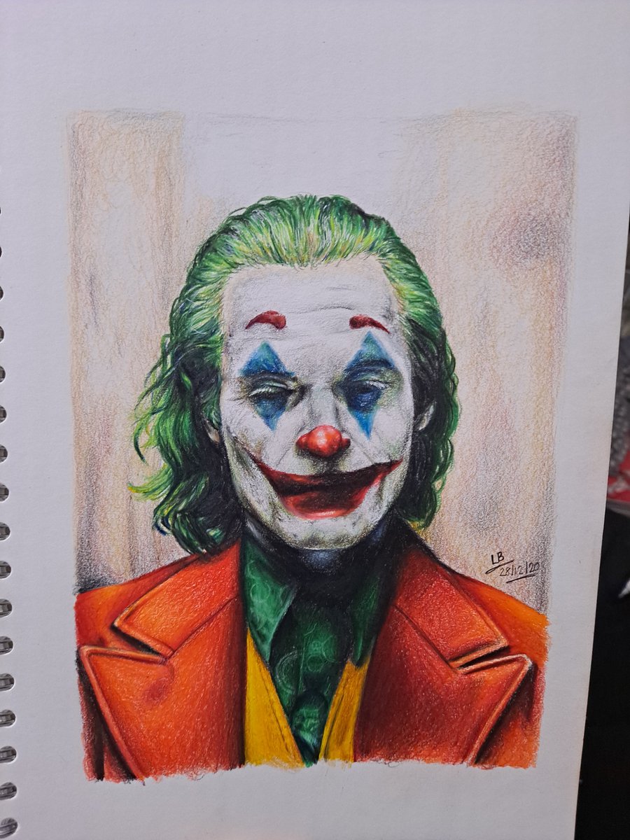 O Xrhsths Pipkinpumpkin Sto Twitter When Poorly Draw The Joker Jokermovie Joaquinphoenix Artist Tattoo Tattooist Portrait Joaquinphoenix Pencildrawing Prismacolor Pencilportrait Joker Jokerfilm Jokerart Batman Art T Co