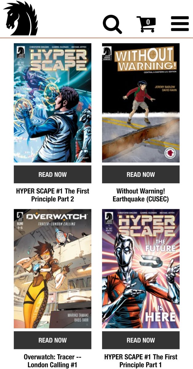 Dark Horse juga punya kategori komik gratis di platformnya. Judul2 komik gratisnya lumayan banyak. Tinggal daftar jadi member aja kalo mau baca, ga perlu bayar apapun.Link:  https://digital.darkhorse.com/books/see_all?include_preorders=True&free_books_only=True&name=Free+Books&new_releases=True