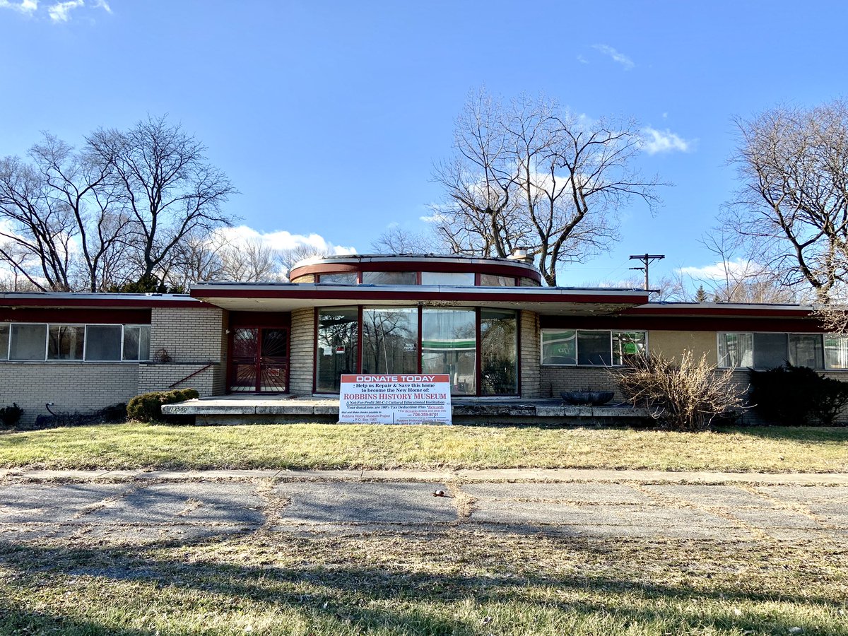 When Carlson died in 1956, this house was under construction in Robbins. It was the home of SB Fuller, a Black entrepreneur who’s a whole story of his own. The house is now owned by the local historical society, which is trying to fund a rehab.