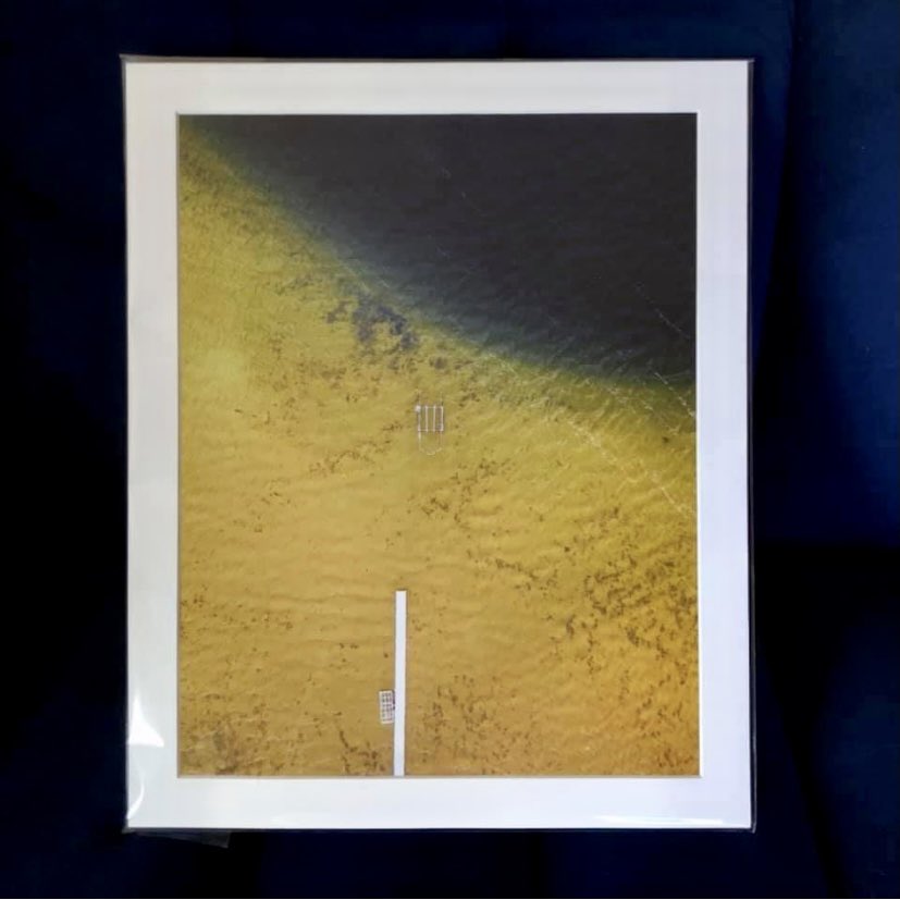 AerialPrintShop's tweet photo. “It goes perfectly with my blue velvet couch. I ❤️ it.” Customer in #AnnArbor #Michigan. There are a few days left to take advantage of our 25% off sale with the code “dronegirl” - last sale for awhile. https://t.co/yxsAY1ZZJZ