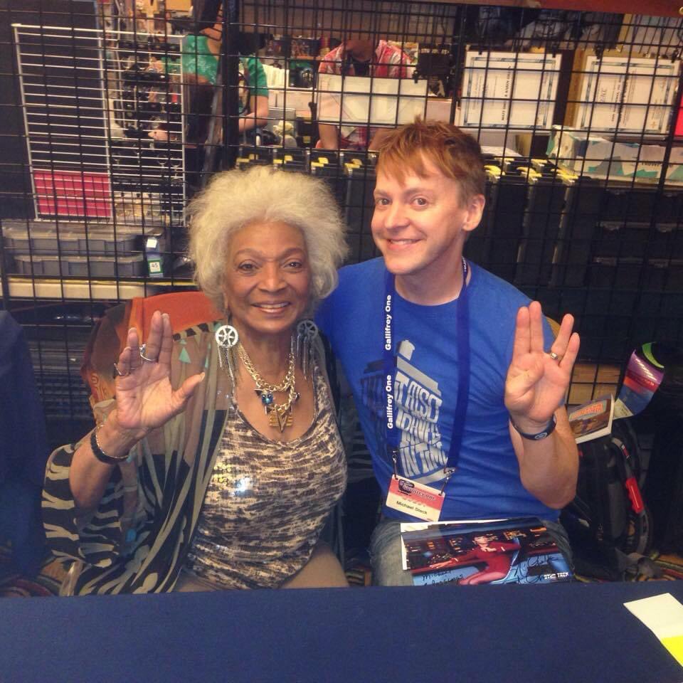 Happy Birthday to legend Nichelle Nichols! Uhura will always be so iconic to me      