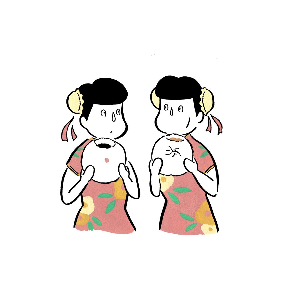 Fumiishiwata Illustration 肉まんあんまん Illustration Fumiishiwata Illustrator Painting Drawing Art Sketchbook Girl Graphicdesign イラスト イラストレーター イラスト好きな人と繋がりたい アート 人物イラスト 絵 レトロ 中華