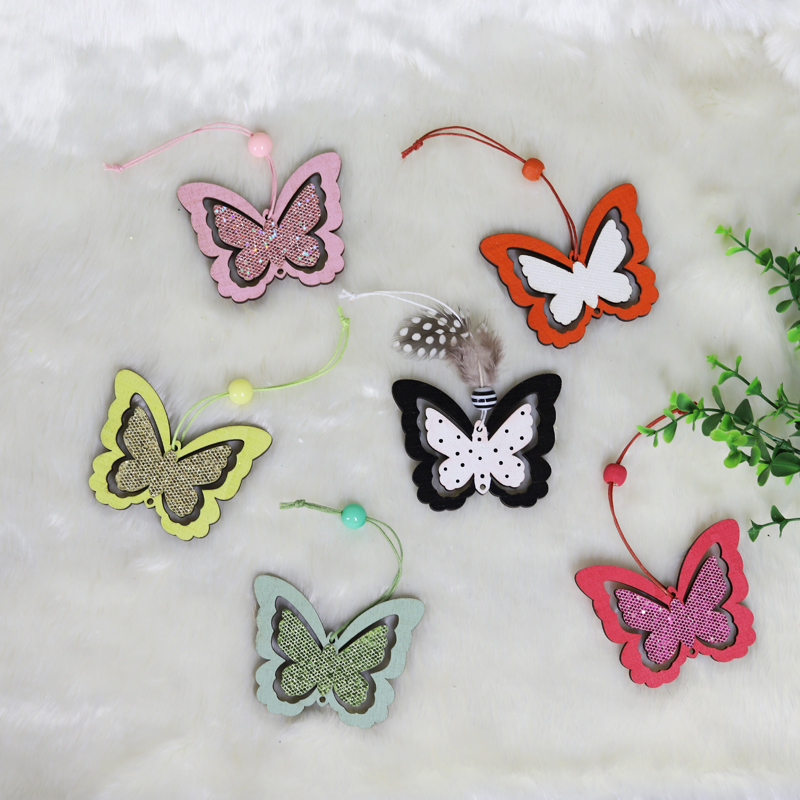 tcdecoration's tweet image. Wooden Easter Butterfly Hanging Pendant Party Ornament Easter Crafts Decoration Easter Butterfly Pendant - Trustworthy easter table decor for your business! #eastertabledecor #cuteeasterdecorations