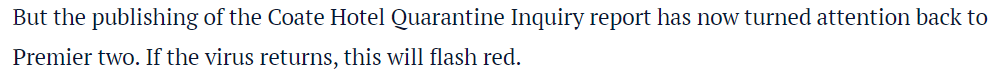 CONFIRMED: Author of this rubbish opinion piece (John Carroll) has NOT read the Coate Report. The Coate Report shows Federal Government incompetence, provokes thoughts on the ADF lie and highlights DHHS issues.  #auspol  #springst  #IstandwithDan  #CanceltheAge