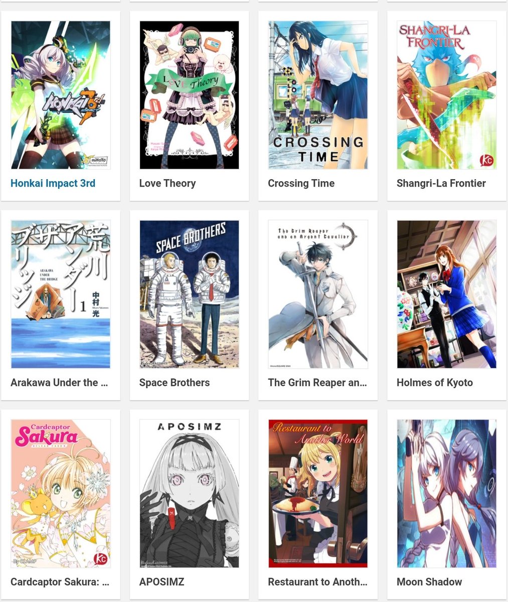 Crunchyroll ini punya sistem berlangganan premium berbayar buat akses koleksi manga dan anime mereka. Tapi kalo mau coba dulu, ada free trial 2 minggu. Lumayan lama untuk melahap berbagai judul manga yang tersedia.Link:  https://www.crunchyroll.com/comics/manga&nbsp;