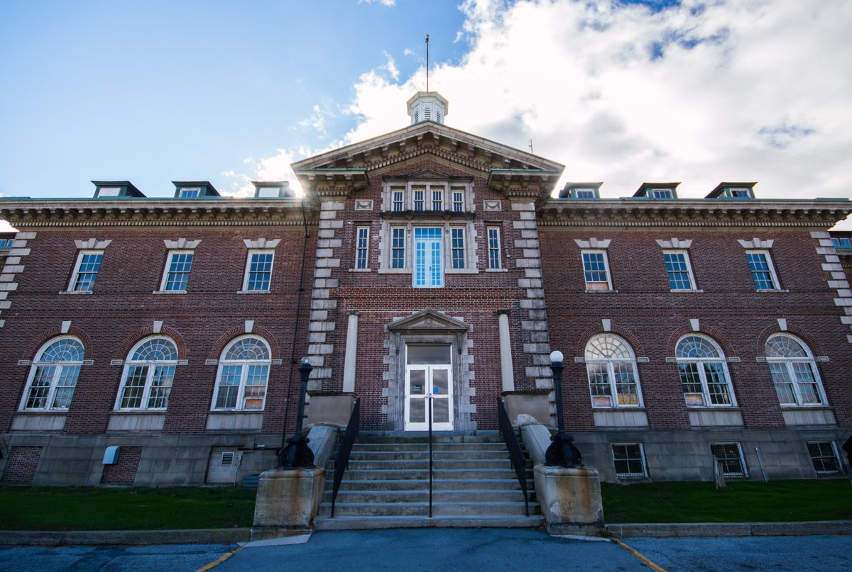 In October of 2016, my close friend and project partner secured us extremely rare access to photograph the State Hospital. Upon arrival, we hadn't even made it up the drive to the main building before a white security car flew up and the officer rolled his window down, signaling